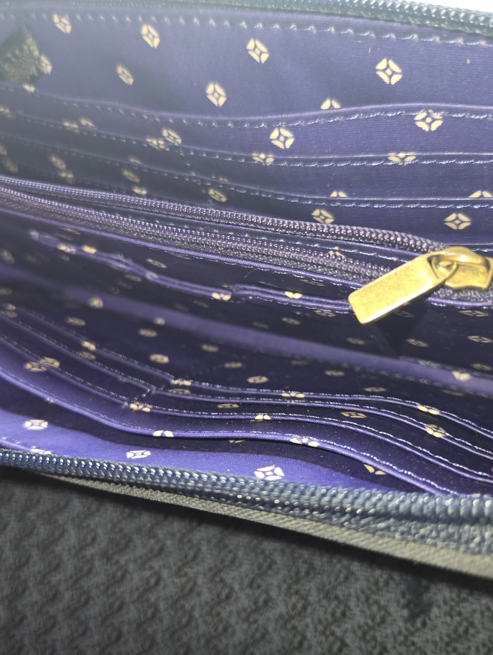 Fossil Multi-Color Striped Clutch Wallet - Picture 7 of 7